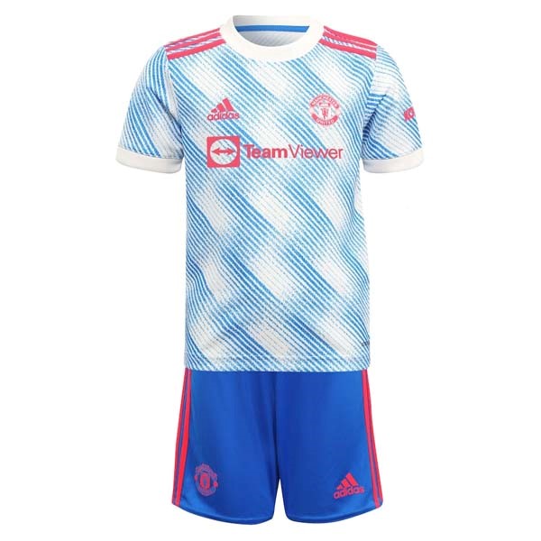 Camiseta Manchester United Replica Segunda Ropa Niño 2021/22